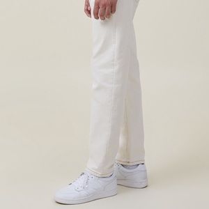 White 32 slim straight jeans